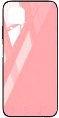 Чехол-накладка Case Glassy для P40 Lite/Nova 6SE (розовый)