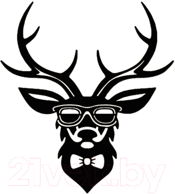 

Декор настенный Arthata, Олень в очках 70x60-B / 049-1