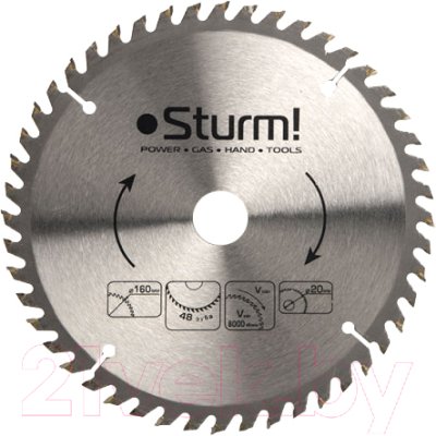 Пильный диск Sturm! 9020-255-32-48T