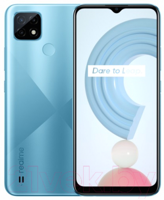 Смартфон Realme C21 4/64GB / RMX3201 (голубой)