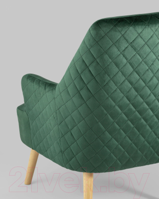 Кресло мягкое Stool Group Хантер / HUTTER GREEN (велюр зеленый)