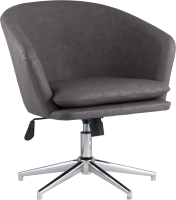 Кресло офисное Stool Group Харис / HARRIS 15 (регулируемое/ПУ, серый) - 