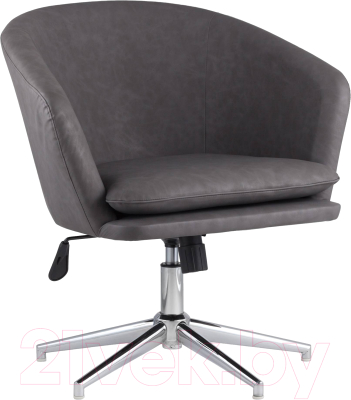 Кресло офисное Stool Group Харис / HARRIS 15 (регулируемое/ПУ, серый)