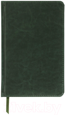 Ежедневник Brauberg Imperial / 111855 (зеленый, кожзам)
