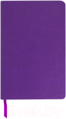 Ежедневник Brauberg Stylish / 111861 (фиолетовый, кожзам)