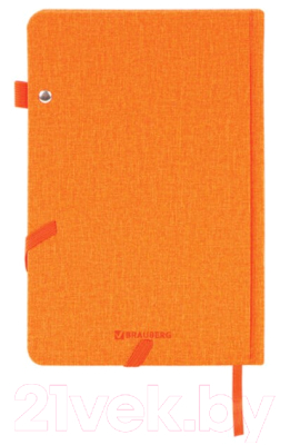 Ежедневник Brauberg Finest / 111873 (оранжевый, кожзам)