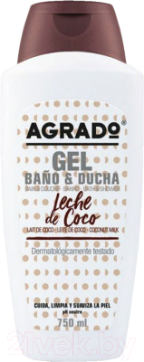 Гель для душа Agrado Bath & Shower Gel Coconut Milk (750мл)