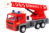 Автомобиль игрушечный Полесье Алмаз Пожарный / 86723 (инерционный) - 