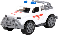 Автомобиль игрушечный Полесье Легионер-мини Скорая помощь / 84705 - 