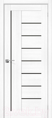Дверь межкомнатная el'Porta Эко Порта-29 90x200 (Snow Veralinga/Black Star)