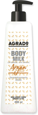 Молочко для тела Agrado С аргановым маслом (400мл)