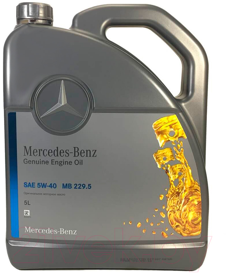 Моторное масло Mercedes-Benz 5W40 229.5 / A000989210713FAER (5л)