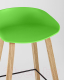 Миниатюра изображения товара Стул барный Stool Group Libra / 8319 (зеленый/деревянные ножки)