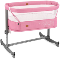 Детская кроватка Nuovita Accanto Vicino (розовый) - 