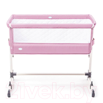 Детская кроватка Nuovita Accanto (розовый)