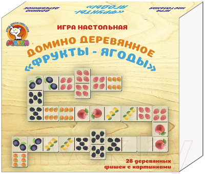 

Домино Макси, Фрукты-ягоды / 10380