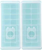 Набор форм для льда Miniso 4539 (2шт, синий) - 
