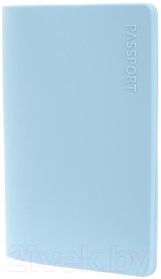 

Обложка на паспорт Miniso, Голубой, 4738