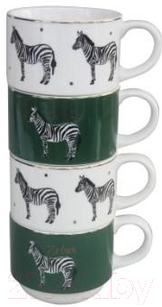 

Набор кружек Miniso, Зебра 0125
