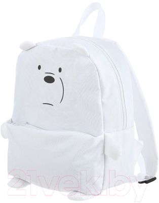 Детский рюкзак Miniso We Bare Bears Белый медведь 1573