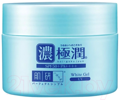 Гель солнцезащитный Hada Labo Gokujyun Универсальный UV White Gel SPF50+ (90г)