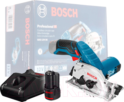 

Профессиональная дисковая пила Bosch, GKS 12V-26