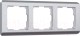 Рамка для выключателя Werkel W0032106 / a051277 (серебристый) - 