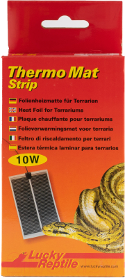 Термоковрик для террариума Lucky Reptile Thermo Mat Strip 10Вт / HTMS-10