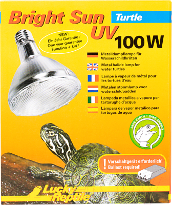Лампа для террариума Lucky Reptile Bright Sun UV Turtle 100Вт / BST-100