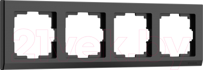 Рамка для выключателя Werkel W0041808 / a050913 (черный)