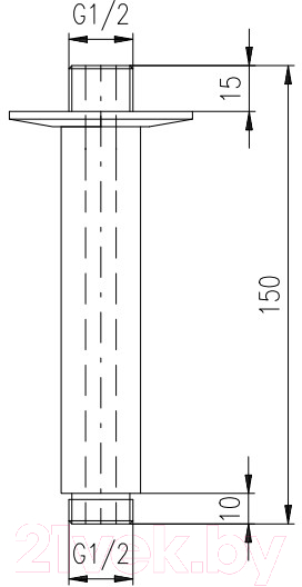 Душевой кронштейн Slezak RAV MD0311SM