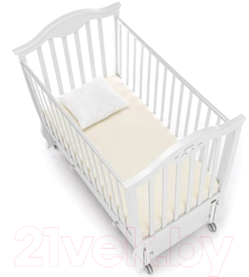 Детская кроватка Nuovita Sorriso Swing (белый)