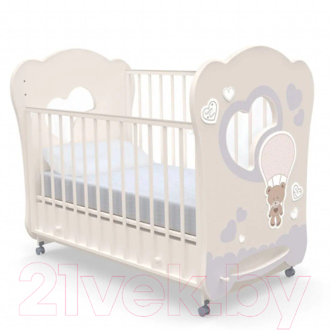 Детская кроватка Nuovita Stanzione Cute Bear Swing