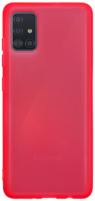 Чехол-накладка Volare Rosso Cordy для Galaxy A51 (красный)