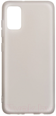 Чехол-накладка Volare Rosso Cordy для Galaxy A41 (черный)