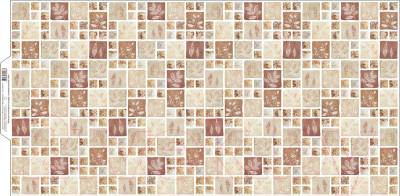 Панель ПВХ Grace Мозаика Осенний лист (955x480x3.5мм)