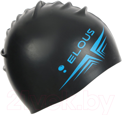 Шапочка для плавания Elous EL010 (черный)
