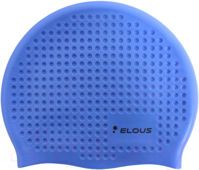 Шапочка для плавания Elous Elous EL004 (голубой)