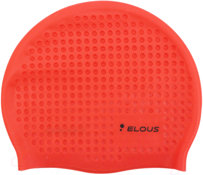 Шапочка для плавания Elous Elous EL004 (коралловый)