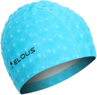 Шапочка для плавания Elous EL002 (голубой) - 