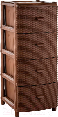 

Комод пластиковый Ellastik Plast, Элластик Люкс 49.5x39.5x86