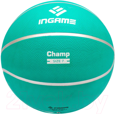 Баскетбольный мяч Ingame Champ (размер 7, бирюзовый)