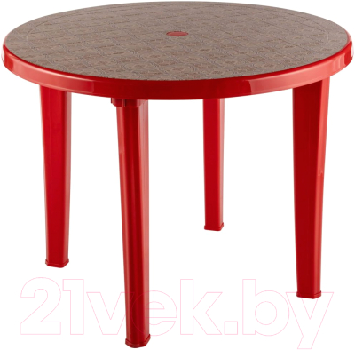 

Стол пластиковый Ellastik Plast, Круглый с рисунком 90x90x74