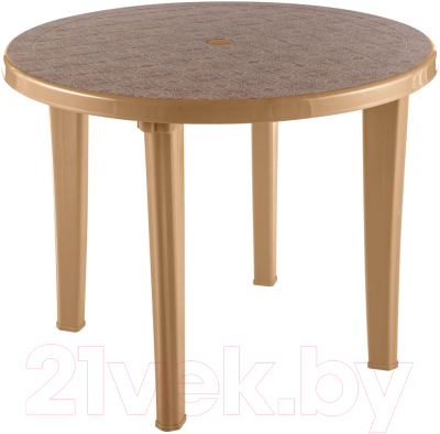 

Стол пластиковый Ellastik Plast, Круглый с рисунком 90x90x74