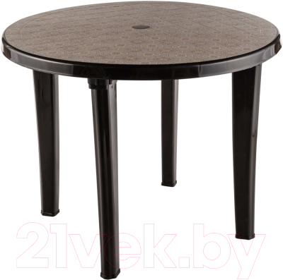 

Стол пластиковый Ellastik Plast, Круглый с рисунком 90x90x74