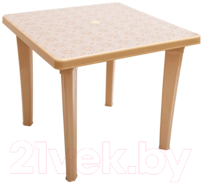 

Стол пластиковый Ellastik Plast, Квадратный с рисунком 85x85x74