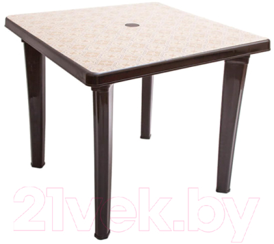 

Стол пластиковый Ellastik Plast, Квадратный с рисунком 85x85x74