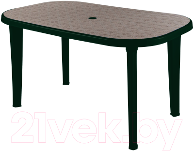 

Стол пластиковый Ellastik Plast, Овальный с рисунком 136x82x74