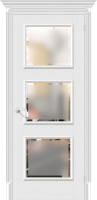 Дверь межкомнатная el'Porta Эко Классико-17.3 90x200 (Virgin/Magic Fog) - 