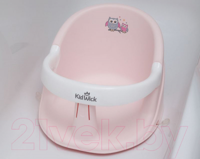Стульчик для купания Kidwick Немо / KW140300 (розовый/белый)